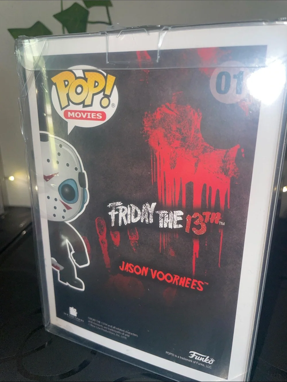 Funko Jason Voorhees Figure with Green Mask and Red Accents